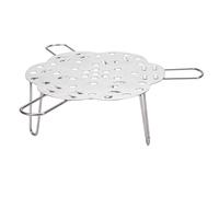 Kadimendium Support à Vapeur Pliable, Support de Cuisson Extensible de Haute qualité pour Ustensiles de Cuisine de 7 à 10 Pouces