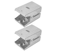 Kadimendium Supports de Support de Chevalet de Sciage en Métal, Lot de 2 pour Construire des Chevalets de Sciage Durables pour les Menuisiers, 27,8 Oz