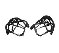 Kadimendium Traction Snow Grips Crampons Antidérapants à 360 Degrés pour la Marche sur Neige et Glace, Faciles à Mettre, Maintiennent L'équilibre, 2 Paires (L)