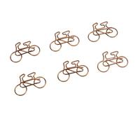 Kadimendium Trombones Colorés, Trombones Décoratifs en Forme de Cycle | Paquet de 100 pièces, matériau en acier inoxydable, adapté à une utilisation au bureau, ajoute du plaisir aux études