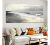 KADING Tableaux muraux pour salon, paysage marin moderne, impressions sur toile, décoration murale pour chambre à coucher ou bureau (20 x 45 cm / 8 x 18 pouces)