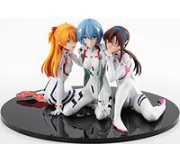 Evangelion : 3.0+1.0 Thrice Upon A Time - Statuette 1/8 Asuka/Rei/Mari: Newtype Cover Ver.