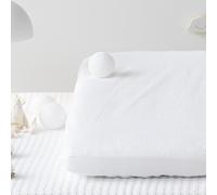 Kadolis - Alèse Berceau Imperméable Bouclette Coton Bio - Protège Matelas pour lit 40x90 cm - Absorbante et Respirante - Etanche sans PVC - Certifié OEKOTEX