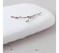 Kadolis - Alèse Landau Imperméable Bouclette Coton Bio 76x30 cm - Protège Matelas pour Landau et Couffin - Absorbante et Respirante - Etanche sans PVC - OEKOTEX