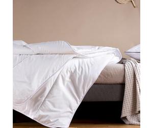 Kadolis - Couette Adulte 4 Saisons 240x220 cm enveloppe Coton Bio | Pour lit 2 personnes, densité 300gr/m2, douce et confortable, certifiée OEKOTEX