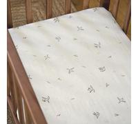 Kadolis - Drap-Housse Berceau 50x83 cm Coton Bio GOTS - Motif Oiseaux L’Envolée - Drap-Housse cododo - sans Traitement Chimique - Doux et Respirant