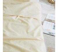 Kadolis - Drap Plat 240x280 cmPercale de Coton Bio Rayé
