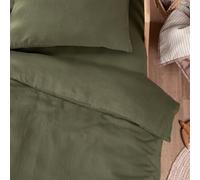 Kadolis - Housse de Couette Bébé 100x140 cm Satin de Coton Bio lavé | Pour matelas lit bébé - Extensible - Extrême douceur - Motif Uni - 100% Coton Bio Certifié GOTS