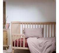 Kadolis - Housse de Couette bébé 75x120 cm Percale de Coton Bio - Vichy