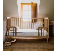 Kadolis - Matelas Bébé Evo R 60x120x12 cm - Ressorts Ensachés, Latex Naturel, Housse Lavable