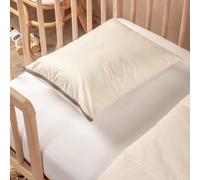 Kadolis - Oreiller Bébé 35x45 cm Enveloppe Coton Bio - Maui | Oreiller spécial bébé dès 18 mois - Doux et confortable - Housse amovible lavable - certifié OEKO-TEX®