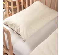 Kadolis - Oreiller Bébé 40x60 cm Enveloppe Coton Bio - Maui | Oreiller spécial bébé dès 18 mois - Doux et confortable - Housse amovible lavable - certifié OEKO-TEX®