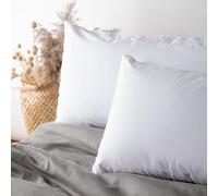 Kadolis - Protège Oreiller Imperméable enveloppe Jersey Coton Bio 35x45x1 cm - Housse Oreiller avec Fermeture Éclair - Respirant et Silencieux - Certifié OEKOTEX