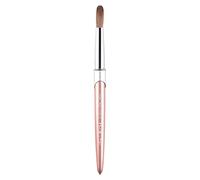 KADS Kolinsky Pinceau à ongles 100 % acrylique à tête ronde ondulée pour application acrylique (10#)