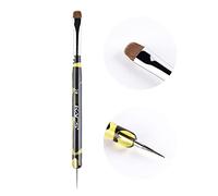 KADS Kolinsky Pinceau de martre 2 voies en acrylique professionnel pour French manucure (2#)