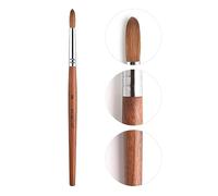 KADS Pure Kolinsky Brosse à ongles en acrylique à poils longs Qualité salon (8#)