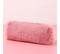 Kadsl-1 Pièces Nouveau Dessin Animé Mignon Kawaii En Peluche Portable Stylo Crayon Pochette Sac Fournitures De Bureau Scolaire Étui De Papeterie,Mr-Pink-1pcs