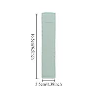 Kadsl-Sac À Stylos En Cuir Pu, Boucle Élastique, Livre, Carnet De Notes, Mode École, Étui À Stylos Pour Réunion De Bureau, Facile À Transporter, Papeterie De Bureau Pour Étudiants,S-Light Blue