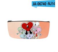 Kadsl-Sacs À Stylos Cadeaux Tendance Pour Garçon Et Fille, Boîte À Crayons Imprimée En 3d, Sac De Rangement De Papeterie Pour Enfant, Sac À Crayons Simple Pour Téléphone Portable,Beige