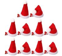 KADSXIYA Accessoires de Noël - Chapeau de Père Noël 3D - Pince à cheveux - Décoration de chambre
