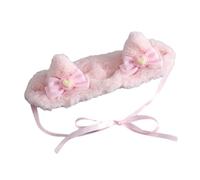 KADSXIYA AnimeExpo Serre-tête en peluche avec oreilles de chat et nœud