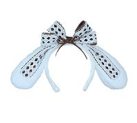KADSXIYA Bandeau Lolita Bunny Bandeau Lolita Bandeau Pince à Cheveux Lapin Nœud Décor