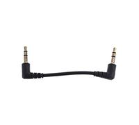 KADSXIYA Câble audio double angle droit 3,5 mm 7 cm mâle / mâle