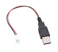 KADSXIYA Câble terminal USB A mâle vers XH2.54 2P avec forte résistance aux interférences