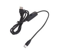 KADSXIYA Câble USB-C de 1 m avec interrupteur prend en charge le câble adaptateur USB 2.0 de type C à charge rapide