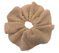 KADSXIYA Chouchou vintage surdimensionné en tricot pour fille - Coiffe élégante à volants