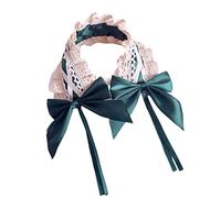 KADSXIYA Lolita Bandeau gothique en dentelle avec nœud papillon pour femme