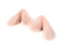 KADSXIYA Lolita Barrettes en fourrure d'animal pour oreilles de chat Pince à cheveux Cosplay Costume Accès aux cheveux