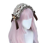 KADSXIYA Lolita Serre-tête plissé en dentelle pour festival