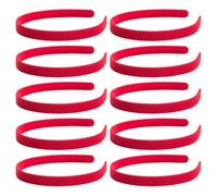 KADSXIYA Lot de 10 bandeaux doux unis pour mariage