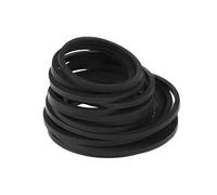 KADSXIYA Lot de 20 courroies en caoutchouc pour enregistreur DVD 2 mm de large, noir, 110-145mm