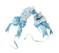 KADSXIYA Pince à cheveux Anime Maid Bête Oreille épingle à cheveux Cosplay Costume Serre-tête en dentelle