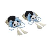 KADSXIYA Pince à cheveux en peluche panda mignon décors Lolitas Cosplay épingle à cheveux accessoire pour cheveux