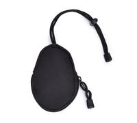 KADSXIYA Pochette pour clés d'extérieur pour homme - Petit sac à monnaie multifonction avec fermeture éclair, noir