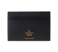 KADSXIYA Porte-cartes portable fin pour homme et femme, noir