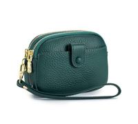 KADSXIYA Porte-monnaie, porte-monnaie, porte-clés, porte-monnaie, porte-monnaie, porte-monnaie, sac à main, sac à main de couleur unie, cadeau, vert foncé