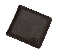 KADSXIYA Portefeuille d'affaires moderne pour homme avec plusieurs emplacements pour cartes et compartiment pour pièces de monnaie, marron foncé