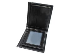 KADSXIYA Portefeuille de poche porte-cartes bancaire étui de carte de crédit multi fente homme sac à main porte-cartes, noir