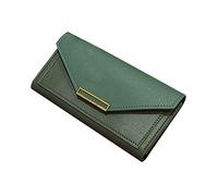 KADSXIYA Portefeuille long en cuir synthétique pour femme avec porte-cartes de crédit, Gn