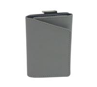 KADSXIYA Portefeuille tendance avec cordon de serrage pour homme, parfait pour les professionnels d'affaires, porte-cartes, gris