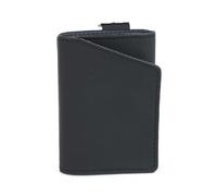 KADSXIYA Portefeuille tendance avec cordon de serrage pour homme, parfait pour les professionnels d'affaires, porte-cartes, noir