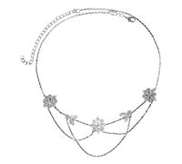 KADSXIYA Serre-tête de mariage avec strass floraux, pour femme, carnaval, gala, dîner