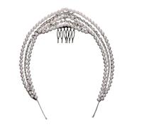 KADSXIYA Serre-tête élégant en cristal pour cheveux de mariage