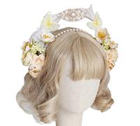 KADSXIYA Serre-tête élégant pour fille - Fait à la main - Fleur Lolita