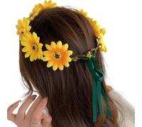 KADSXIYA Simulation Tournesol Serre-tête Mariage Diadèmes Cheveux Accessoires Coiffure