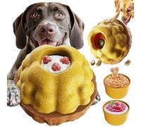KADTC FrostLick Plateau à lécher pour chien La Reine des Neiges - Jouet à mâcher durable - Balle à mâcher pour chien - Remplissage de beurre d'arachide - Aliments interactifs - Boules d'enrichissement